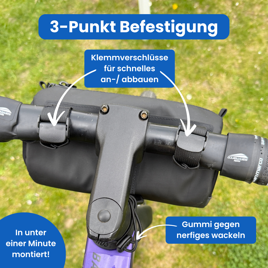 BikeGuard Flex | mit Lenkertasche